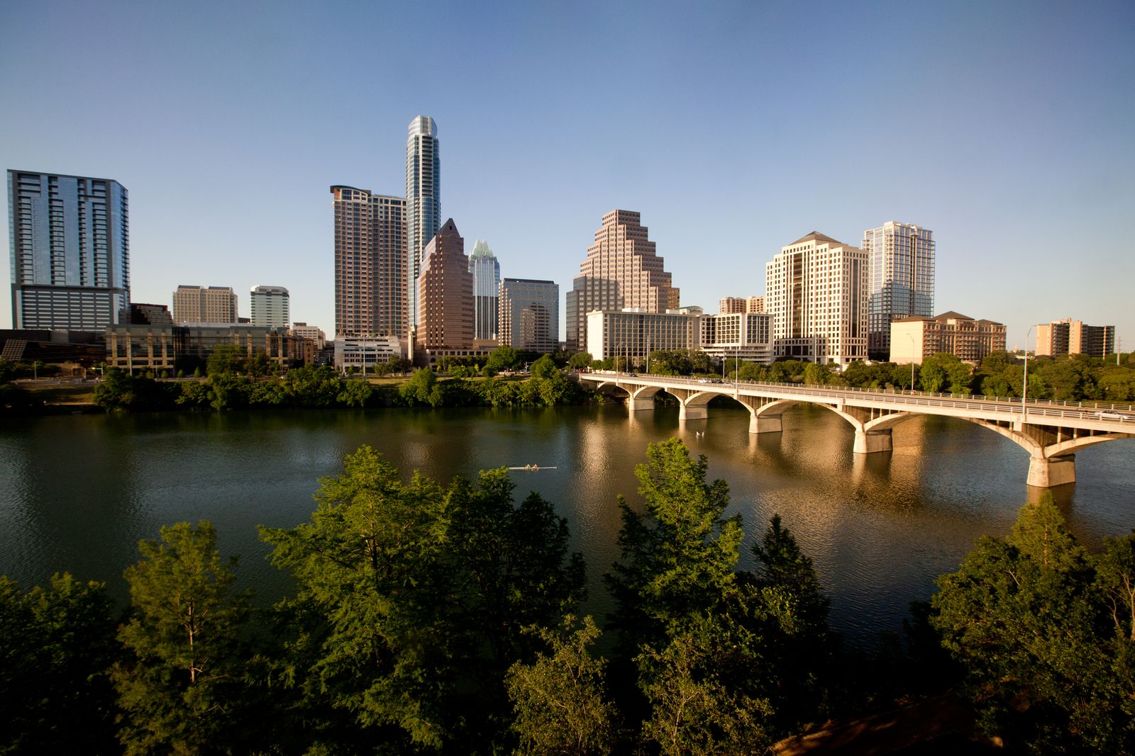 Scenic view of downtown Austin, Mineral Rights in Jefferson County